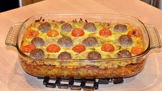 Картофельная запеканка с фаршем лучший рецепт!