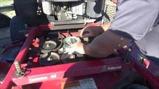 Spindle Housing Replacement, Lawn Care Vlog #52