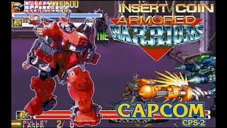 Armored Warriors Arcade Hardest -Rash no death Playthrough