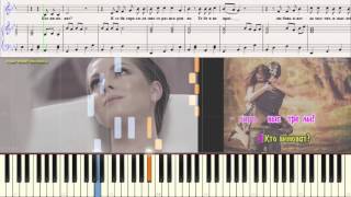 Только - НЮША (Ноты для фортепиано) (piano cover)