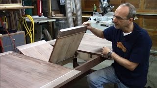 Butterfly Leaf Dining Table 9 - Designing and Installing the Butterfly Leaf