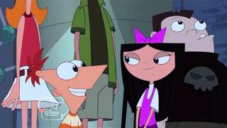 Phineas & Ferb: Isabella Kisses Phineas (HQ)