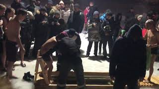 Актобе . Крещенские купания. 19.01.2020. “Green Lend"
