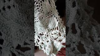 КВАДРАТНАЯ СКАТЕРТЬ   КРЮЧКОМ .???