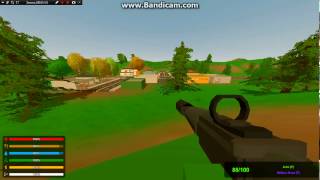 Как стрелять из оружие меплстрай без отдачи в unturned