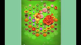 Blossom Blast Saga Level 135 No Boosters