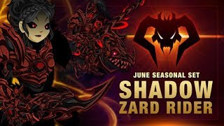 AQW!!!June Set: ShadowZard Mount + Rider 2019!!