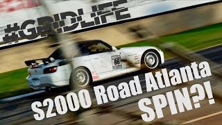 130 MPH SPIN! S2000 #Gridlife Road Atlanta Time Attack