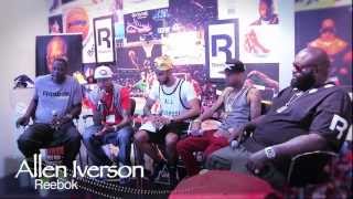 Rick Ross, Allen Iverson, Swizz Beats talk about new Reebok deal