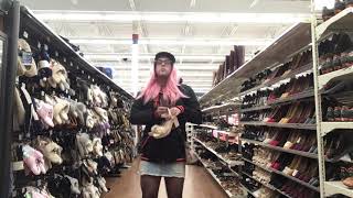 Crossdressing thrill denim skirt