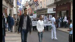 manif pour Said Bourarach ..Dijon 2