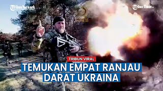 Pasukan Khusus Akhmat Lenyapkan Ranjau yang Dipasang Tentara Ukraina