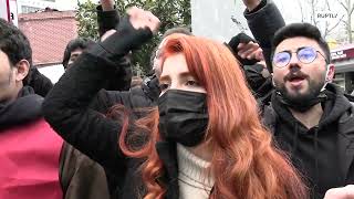Turkey: Youth activists hold anti-war, anti-NATO rally in Istanbul