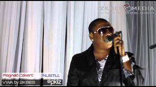 Reginald calvert perfoming LIVE at Pkliz - VWA by 2KBES