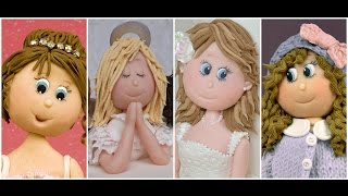 Karen Davies Cake Decorating Moulds / Molds - tutorial / how to - 5 Faces mould / mold- Woman