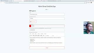 Tutorial Backend PHP - Submit data form dalam bentuk JSON dan menyimpannya ke dalam database