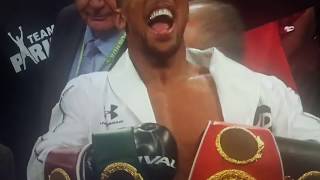 Anthony Joshua vs Joseph Parker Full Post fight Reaction !