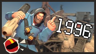 Team Fortress 2 but The Year Is 1996 (Modding & Live Commentary)