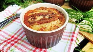 Запеканка из рикотты с овсяными хлопьями и грушей  Пошаговый рецепт