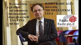 Il coronavirus e gli effetti sul commercio internazionale: intervista a Michele Geraci (Lega)