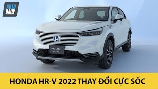 Honda HRV 2022 thay đổi CỰC SỐC, thách thức Toyota Corolla Cross