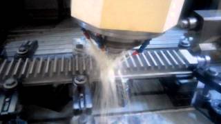 Gear Rack production Изготовление зубчастой рейки 2