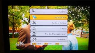 طريقة وضع سرفرات سيسكام في جهاز Echosonic ESR-HD4800