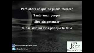 Romanzza - No Soy Para Tí (Letra)