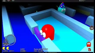 Roblox escape pacman  (pac-blox)