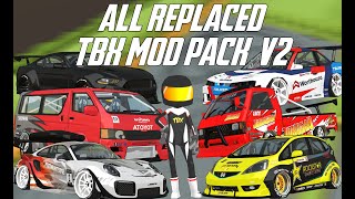 FR Legends TBX Mod Pack V2 - All Part & Cars Replaced - APK version Bonus TBX Stig AO Texture!!