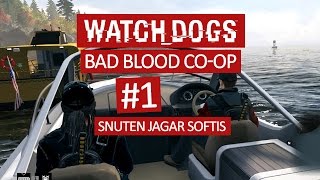 DualDGaming spelar Watch Dogs: Bad Blood Co-Op - #1 - Snuten jagar Softis