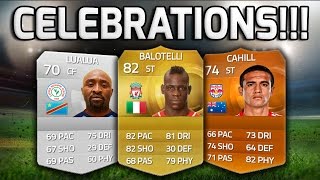 FIFA 15 - THE BEST CELEBRATIONS IN FOOTBALL!!! - The Players With The Most Iconic Celebrations