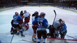 Schlägerei Schwenninger Wild Wings - Düsseldorfer EG
