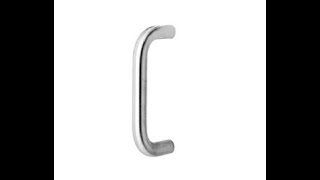 Rockwood BF112 630 Satin Stainless Steel Solid Door Pull   12 CTC