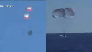 SpaceX Crew-4 splashdown