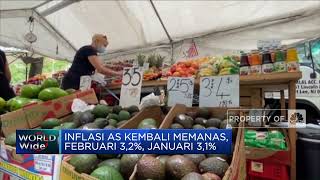 Tembus 3,2% (yoy), Inflasi AS Kembali Memanas