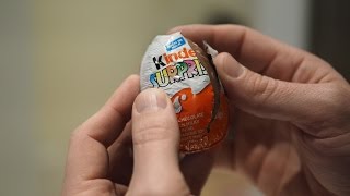 Opening Kinder Surprise Eggs w/ My Wife!