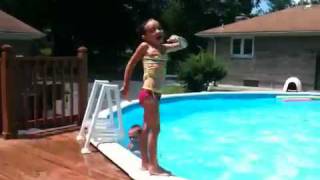 Kids at the pool