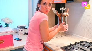 УБОРКА на КУХНЕ! Чистка кухонного фартука и газовой плиты. Порядок на столешнице. Nataly Gorbatova