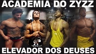 ACADEMIA DO ZYZZ | ELEVADOR DOS DEUSES  | VLOG 16