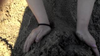 Kaylee buries mom's feet