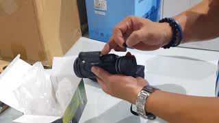 ?淘趣購?2018年款 PANDA 激光手機望遠鏡（贈：鋁合金腳架、萬用手機夾）開箱?微光 演唱會 夜視 賞鳥 露營