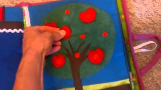Quietbook Stoffbuch Fummelbuch