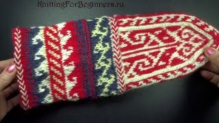 Как вязать носки Вязание джурабов Мастер класс How to knit socks