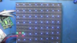 Ремонт модуля светодиодного экрана. Led панели.