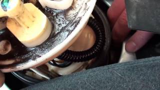 Замена топливного фильтра Honda Airwave