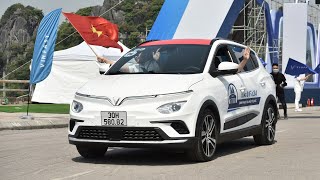 Hành trình kỷ lục Việt Nam của 111 chiếc xe điện VF e34