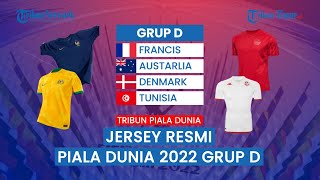 Jersey Resmi peserta piala dunia 2022 Qatar group D