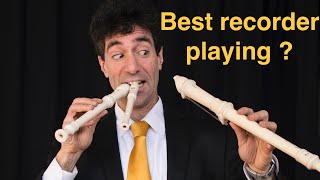 World's Funniest Recorder / Flute Player