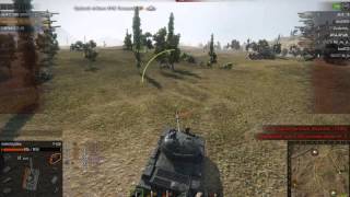 СТ Т-62А нагибает